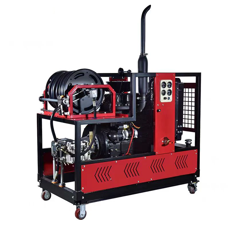 Sewer Drain Pipeline Dredging Cleaning Pump High Pressure Water Jet Cleaning Machine Sewer Drain Cleaner