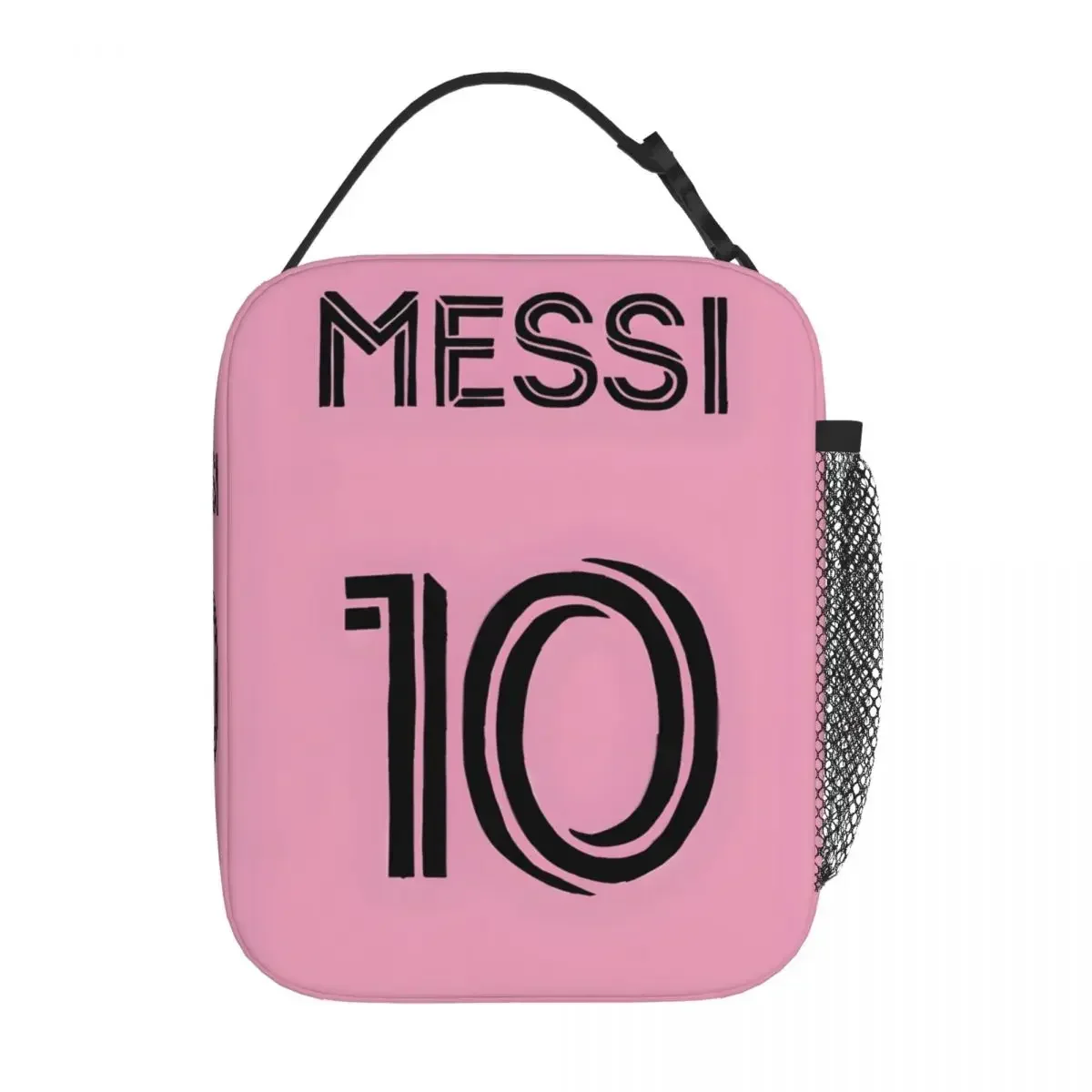 

New Messi Number 10 Insulated Lunch Bags Thermal Bag Reusable Leakproof Tote Lunch Box Food Storage Bags School Outdoor