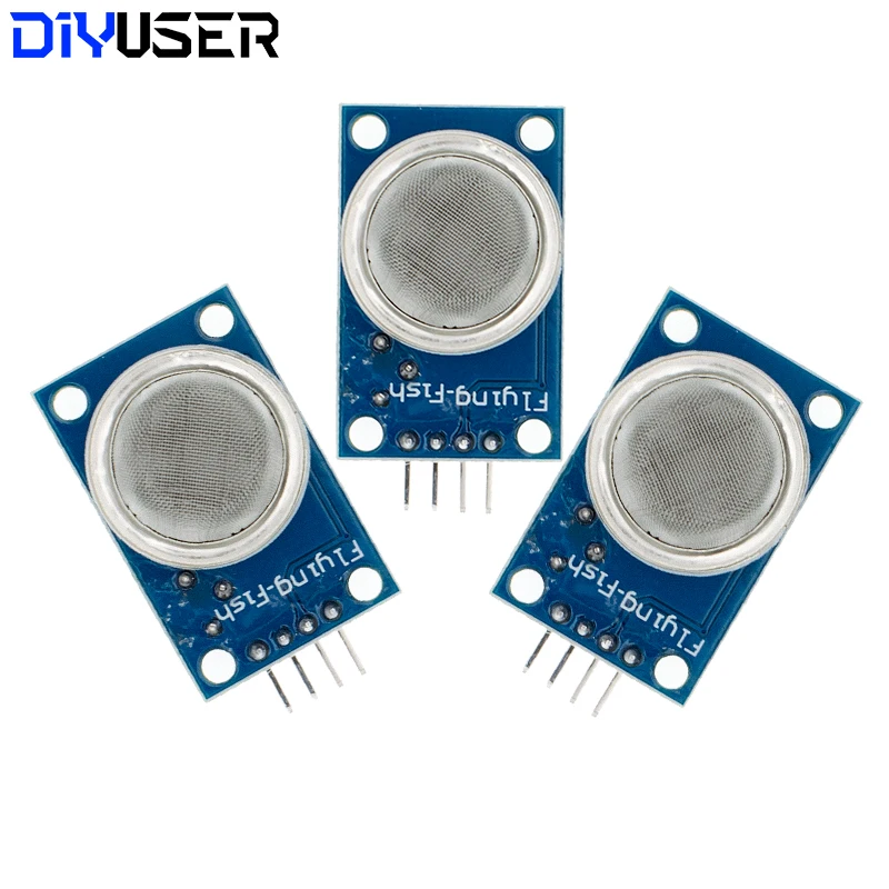 DIYUSER MQ-2 MQ-3 MQ-7 MQ-135 Detection Smoke methane liquefied Gas Sensor Module for Arduino Starter DIY Kit