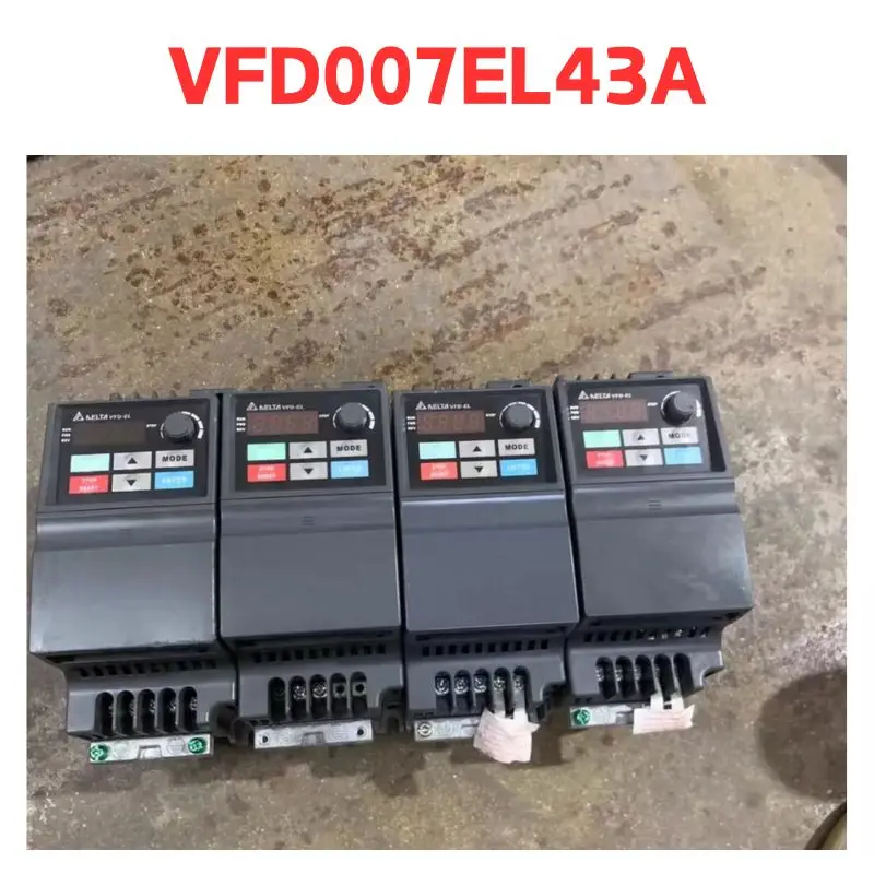 

second-hand inverter VFD007EL43A Test passed Fast Shipping