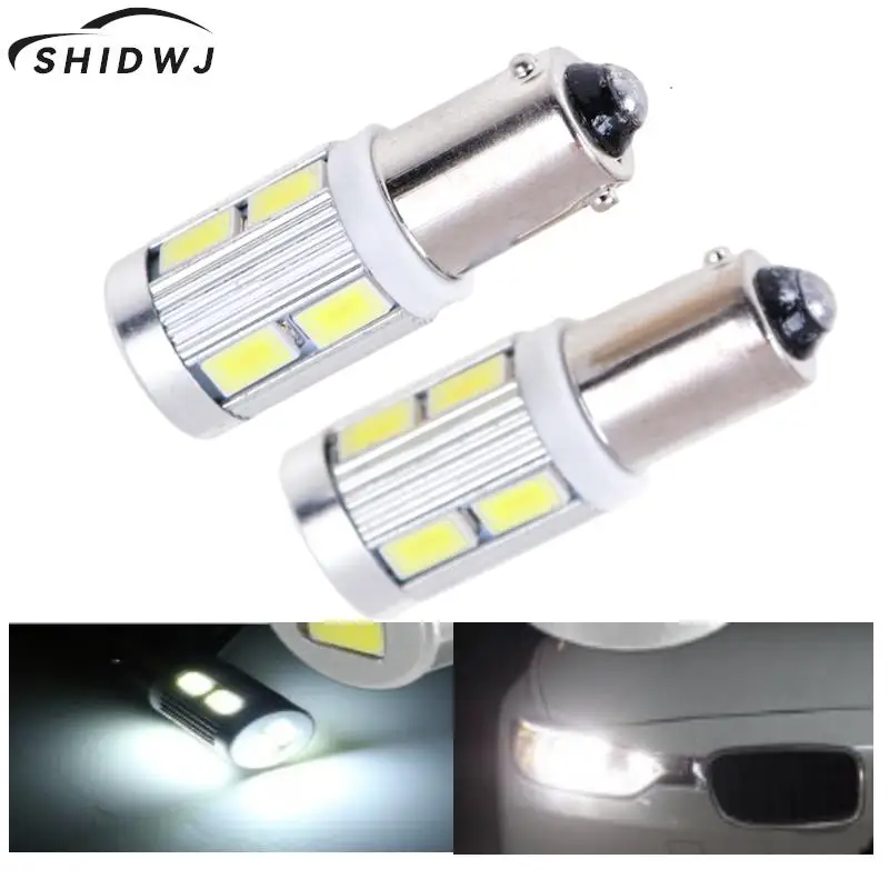 2pcs H6W BAX9s 433434 64132 64113 64111 LED Parking Light Tail Light Bulb 12v