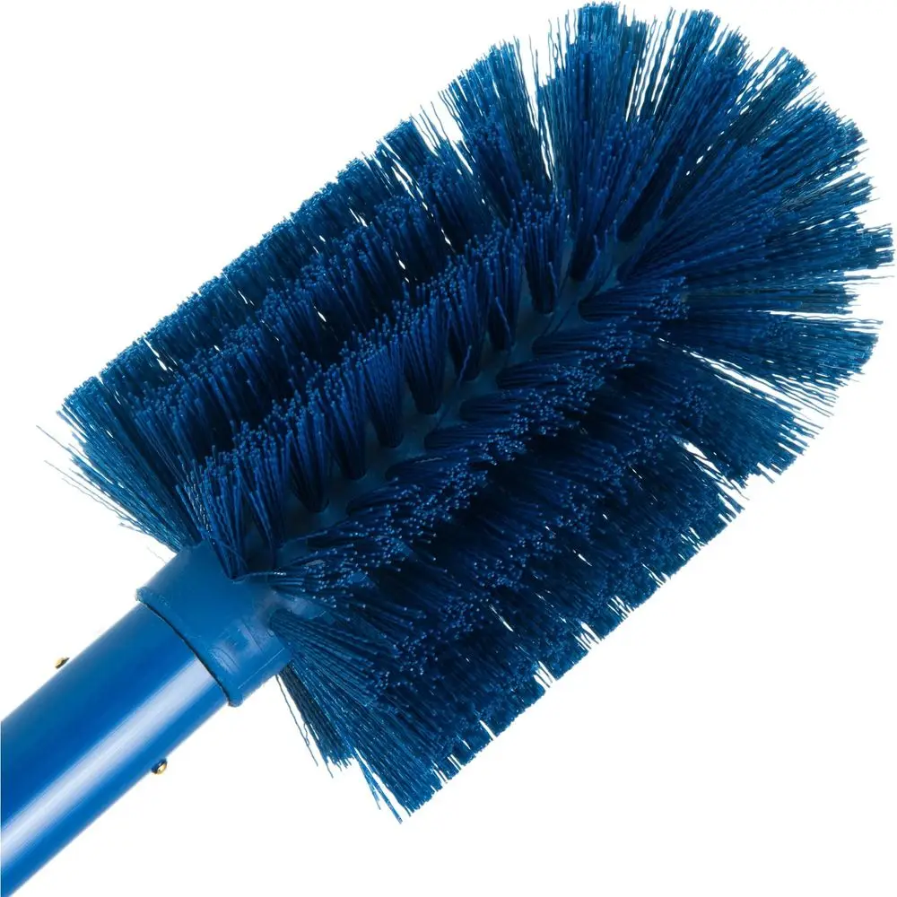 

Industrial Tank Brush Pipe Brush, Drain Brush with Handle for Commercial Kitchens, Polyester, 16 Inches, Blue, Pack of 6