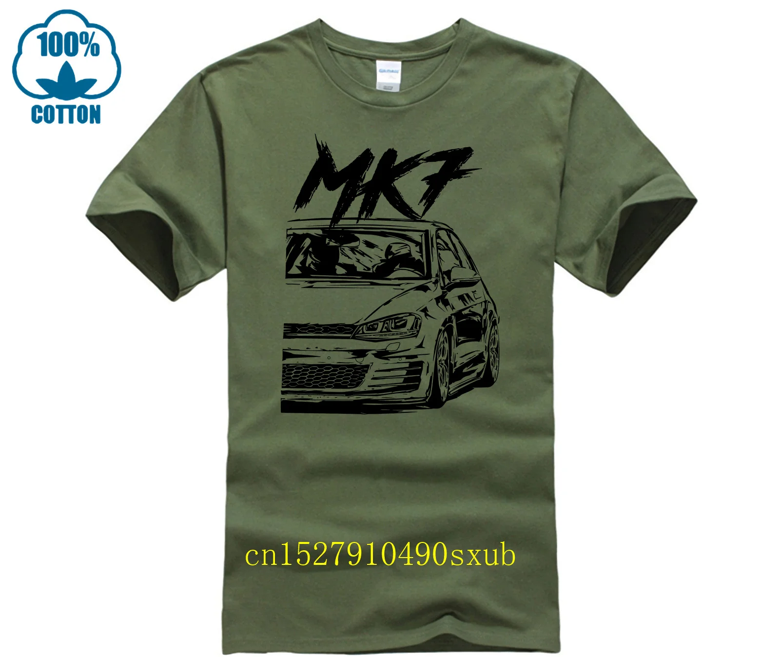 7 MK7 GTI Clubsport Shirt (meliert)