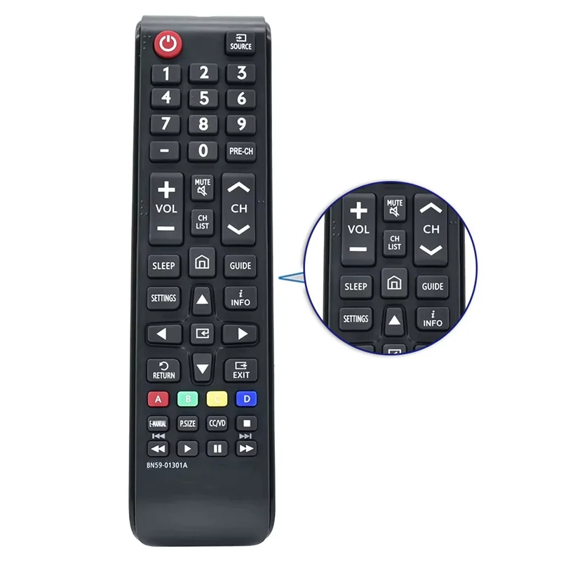 B50B-استبدال جهاز التحكم عن بعد BN59-01301A للتلفزيون الذكي HDTV LCD #3