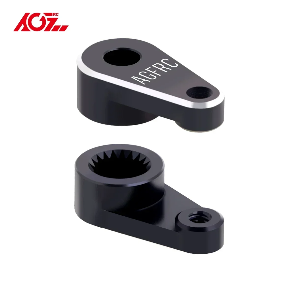 

AGFRC HPS065 0.38g Light Weight Aluminum Alloy Metal Steering Horn for A06CLS 20T Spline Version Servo Horn Parts