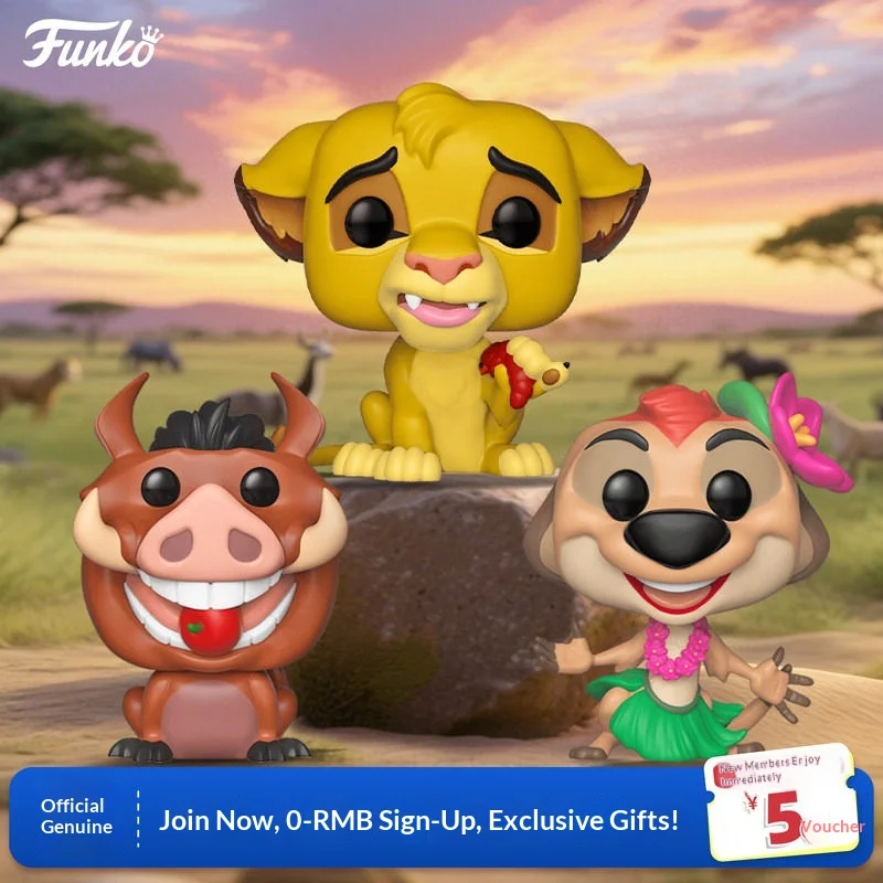 Funko Pop The Lion King Simba Action Figure Collectible Vinyl Doll Desktop Decoration Gift For Anime Fans - view 2