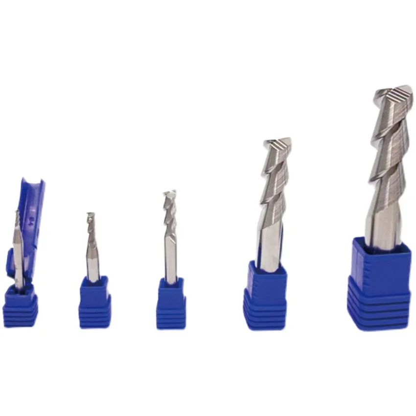 ZCC.CT AL-2E-D6.0/AL-2E-D8.0/AL-2E-D10.0/AL-2E-D12.0/AL-2E-D16.0/AL-2E-D20.0 2 Flute Flat end mills 1pcs/box