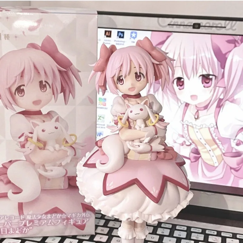 18cm Magisches Mädchen Little18cm Round Deer Eye Hill Bijingpin Modell Anime Hübsches Niedliches Desktop-Geburtstagsgeschenk – Detail 1
