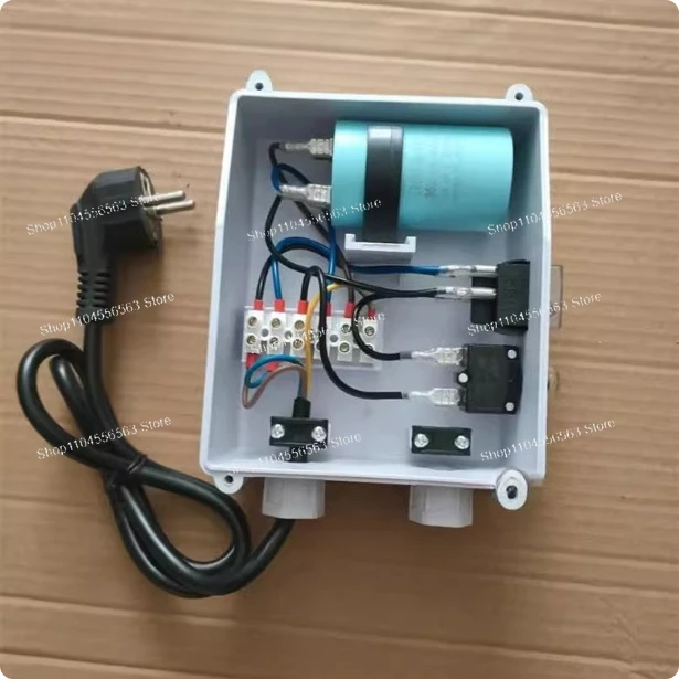 Stainless Steel Submersible Pump Control Box with External Capacitor, 0.37-2.2kw Power Controller for Deep Well Pumps