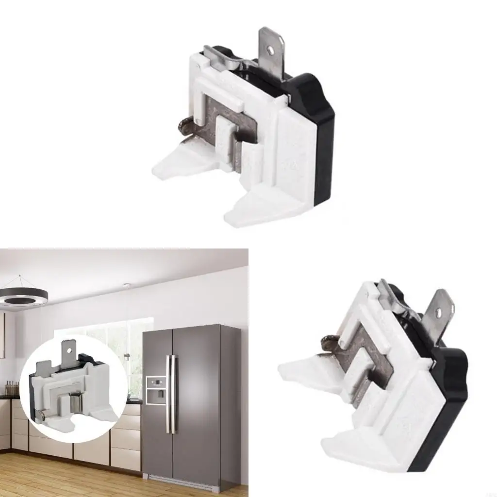 J6PE Temperature Control Overload Protector For Refrigerator Compressor Butterfly Type Freezer Overheat Device
