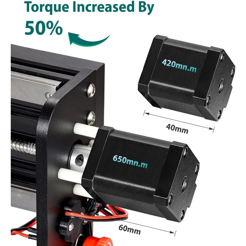 CNC Router Machine 3030-Evo Pro, All-Metal XYZ Axis Dual Steel Linear Guides with 300W Spindle, Z-Probe, Limit Switches