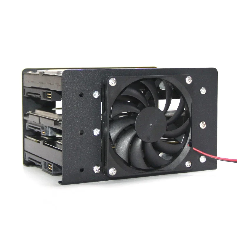 

Алюминиевый кронштейн для жесткого диска 3,5 дюйма, корпус настольного компьютера, механическое расширение жесткого диска, двухслойная поддержка, держатель 2/3 слоя