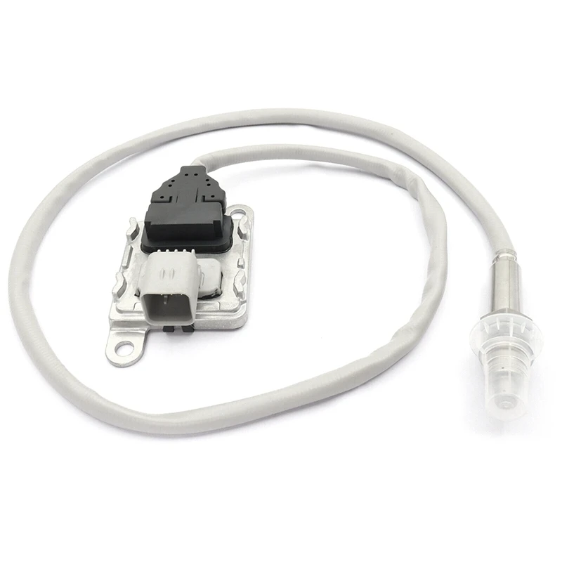 1 Piece Nitrogen Oxide Sensor / Nox Sensor Silver ABS+Metal For Backhoe Loader 416 420 420XE 428 430 432 434 440 444 450