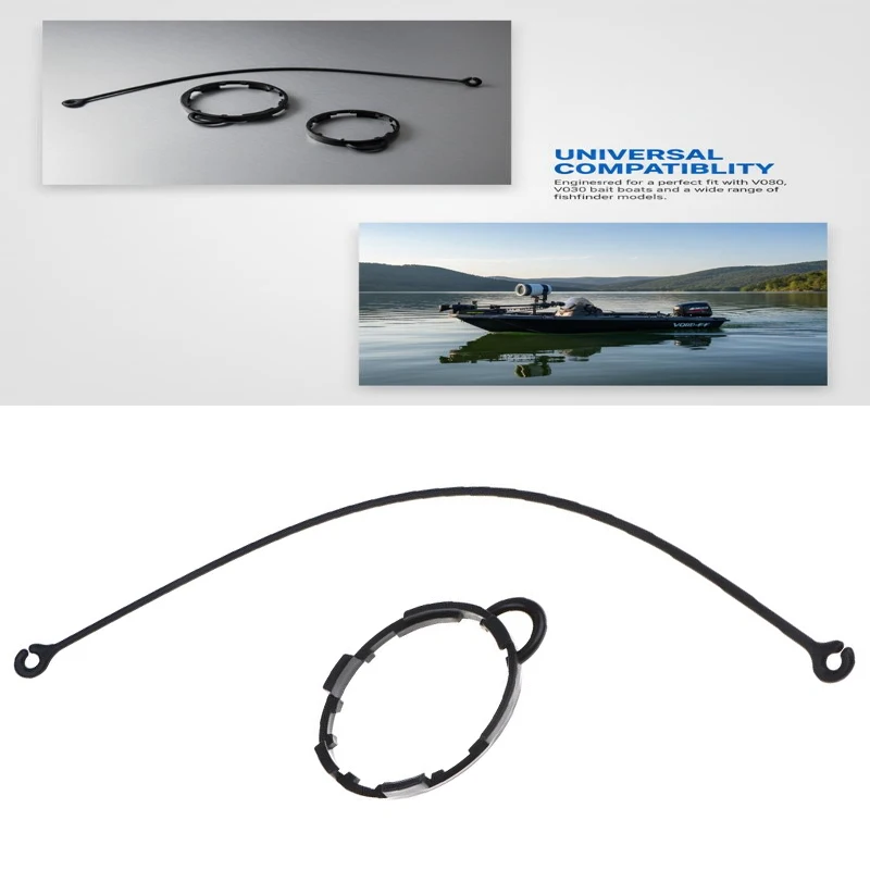 

Black Plastic Official Original V030-04 Fishfinder Rack Hanging Rope Spare Parts For Wireless Fish Finder Sonar Carrying Bracket