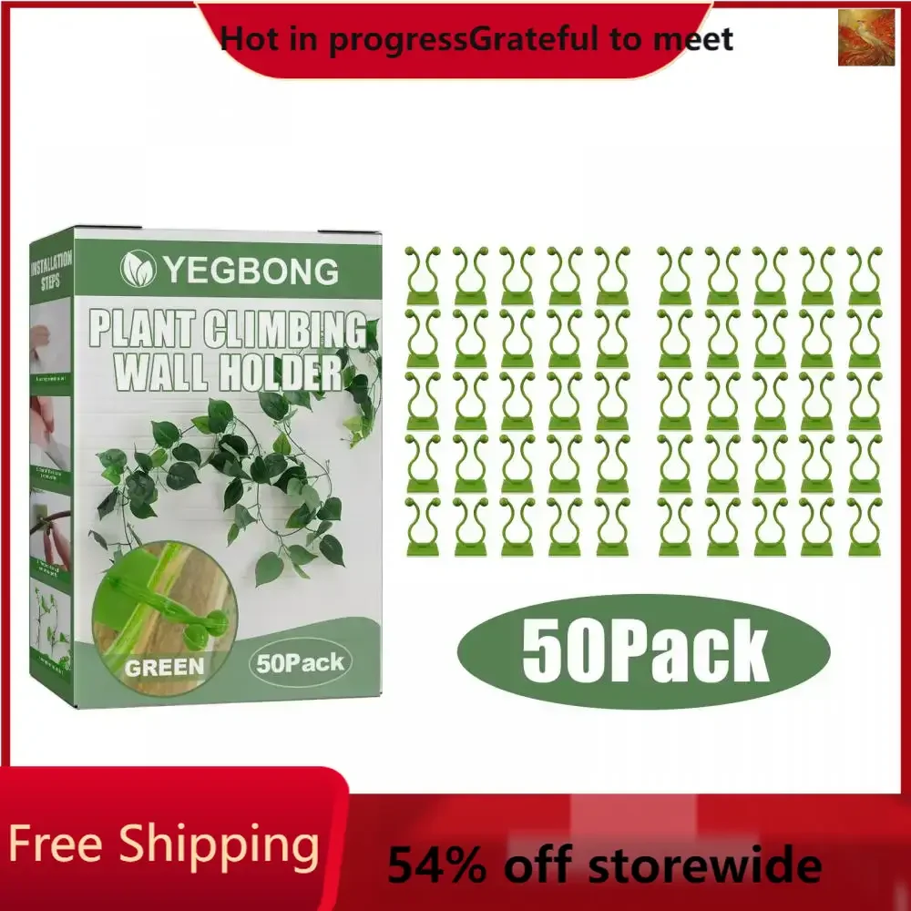

Plant Climbing Wall Holder, Household Vine Plant Wall Climbing Self-adhesive Retainer