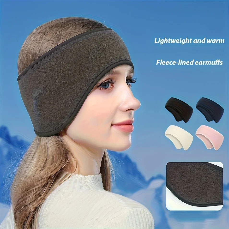 شتاء دافئ عقال يندبروف القطبية ابتزاز غطاء للأذن تشغيل التزلج العصابة مكافحة البرد الحرارية في الهواء الطلق الرياضة غطاء للأذنين أغطية الرأس #1