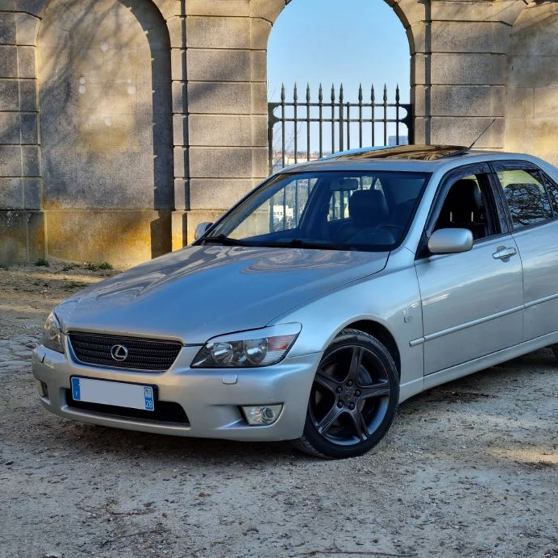 Накладки на передние фары из углеродного волокна для Lexus IS200 1999- 2004, праймер из стекловолокна, наклейка на передние фары для Toyota Altezza