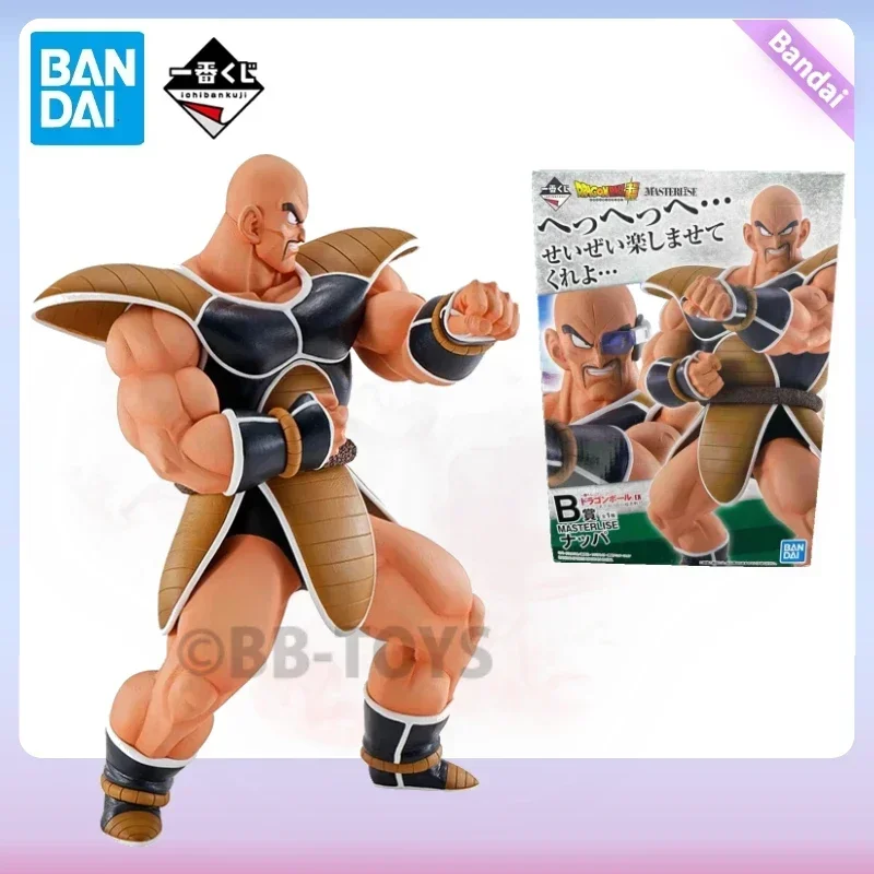 En Stock BB Original Dragon Ball Bandai Ichibansho Kuji Nappa Prize B figuras de acción en caja nuevo juguete para regalo modelo coleccionable