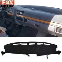 Xukey Dash Mat salpicadero panel cortina de Sun tablero, alfombra para Ford F150 F250 F350 F450 F550 1992-1994, 1995 de 1996