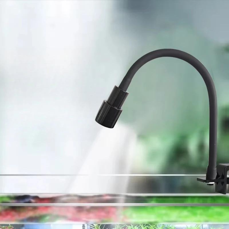 

12W full spectrum aquarium light 3 colors adjustable focus saltwater freshwater super bright fish tank light reef coral