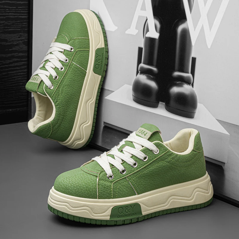 

Men Casual Shoes Fashion Low Cut Lace-Up Leisure Sneakers Outdoor Comfortable Non-Slip Male Flats Trainers Zapatillas De Deporte