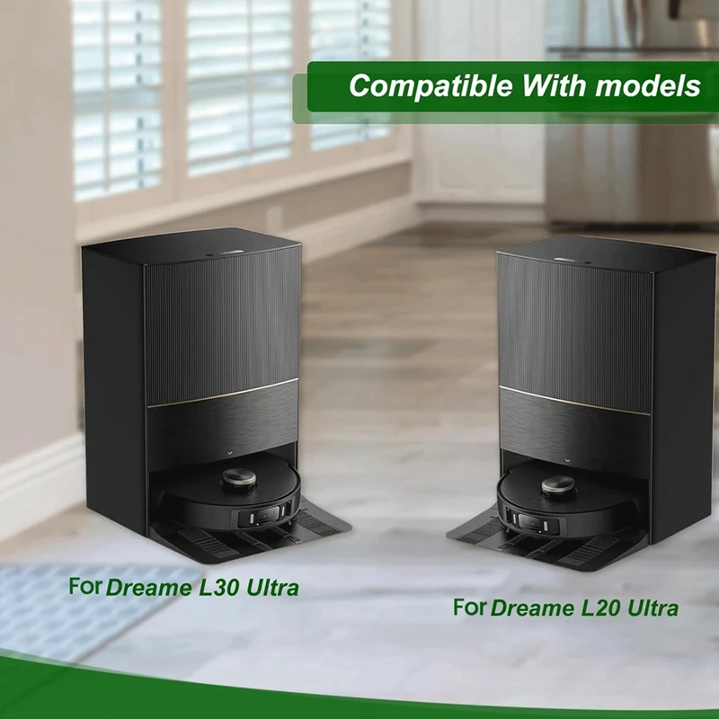 A26T-Replacement Parts Accessories Kit For Dreame L10s Ultra / L10 Ultra Robot Vacuum Main Side Brush Hepa Filter Mop Cloth