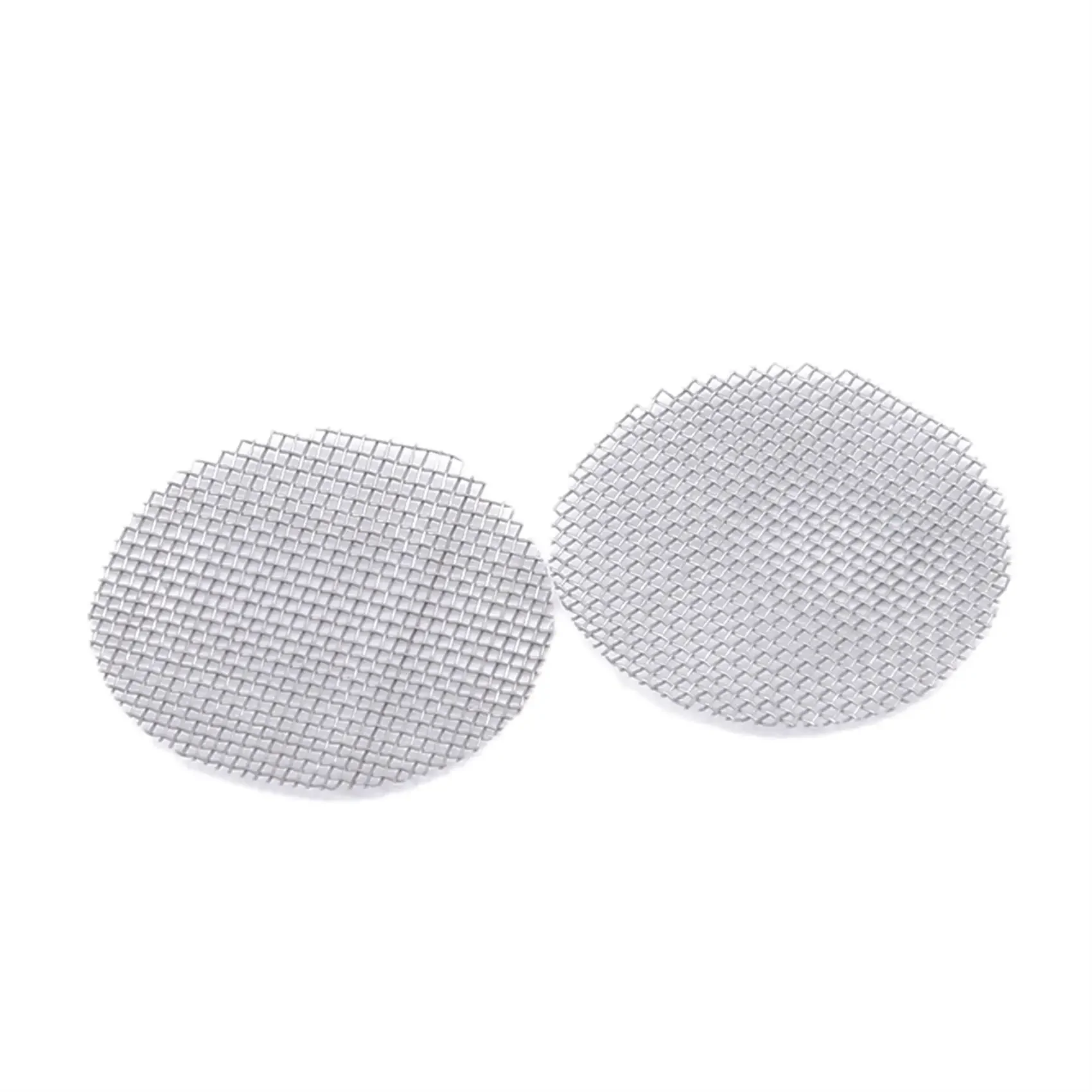 500pcs/Bag Smoking Tobacco Filters Metal Pipe Screen Gauze Hookah Water Pipe Stainless Steel Mesh Combustion Support Net 16/20mm