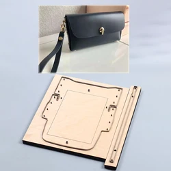 diy leather craft bag cutting dies knife mold cutter 19.5x11x3.5cm