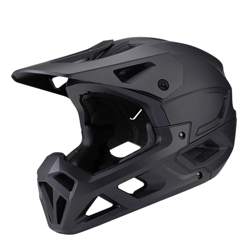  Ventilated Off Road Bike Helmet Comfort Construction Secure For Rough Terrains