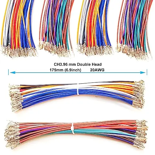 KK ตัวเชื่อมต่อระยะพิน3.96มม. กับสาย20AWG ขั้วต่อ MX 3.96มม. KK-156 MX มม. 2/3/4/5/6/7/8/9/10พินตัวเรือน (MX3.96-CH)