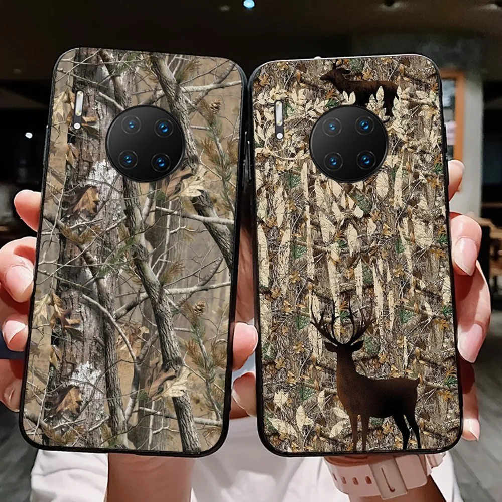 Real-tree Camos Phone Case For Huawei Mate 10 20 30 40 50 lite pro Nova 3 3i 5 6 SE 7 pro 7SE