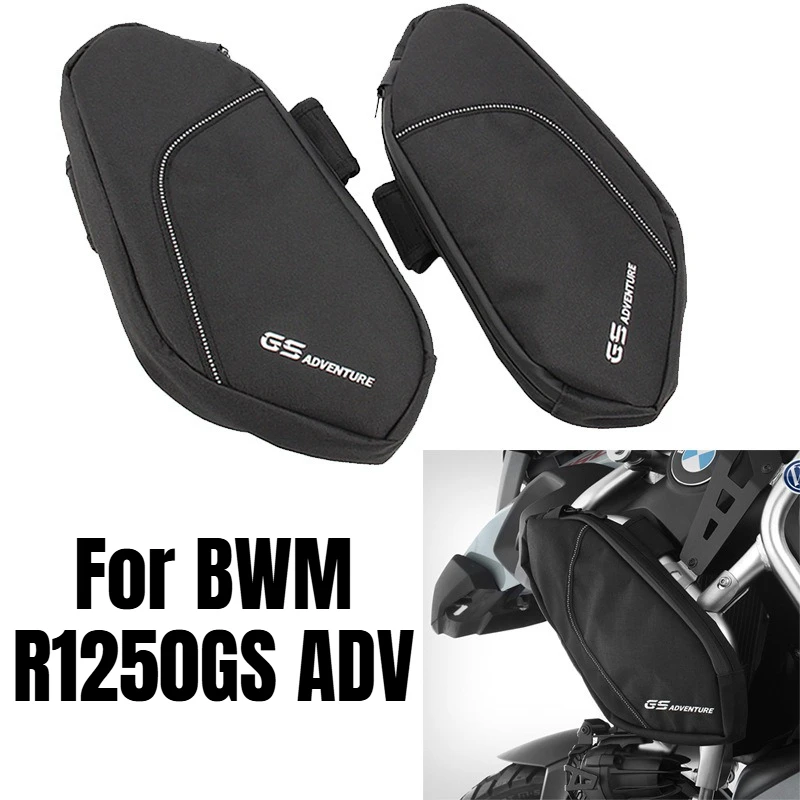 

Motorcycle Bumper Frame Bag Waterproof Tool Storage Bag Repair Kit for BMW R1250GS ADV Universal