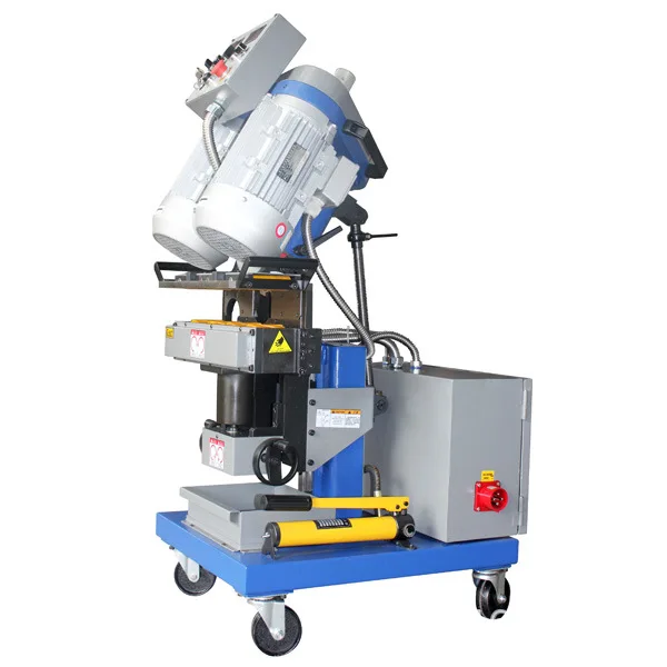 GMMA-80A Automatic Flat Edge Milling Machine, Automatic Steel Plate Edge Milling Bevelling Machine