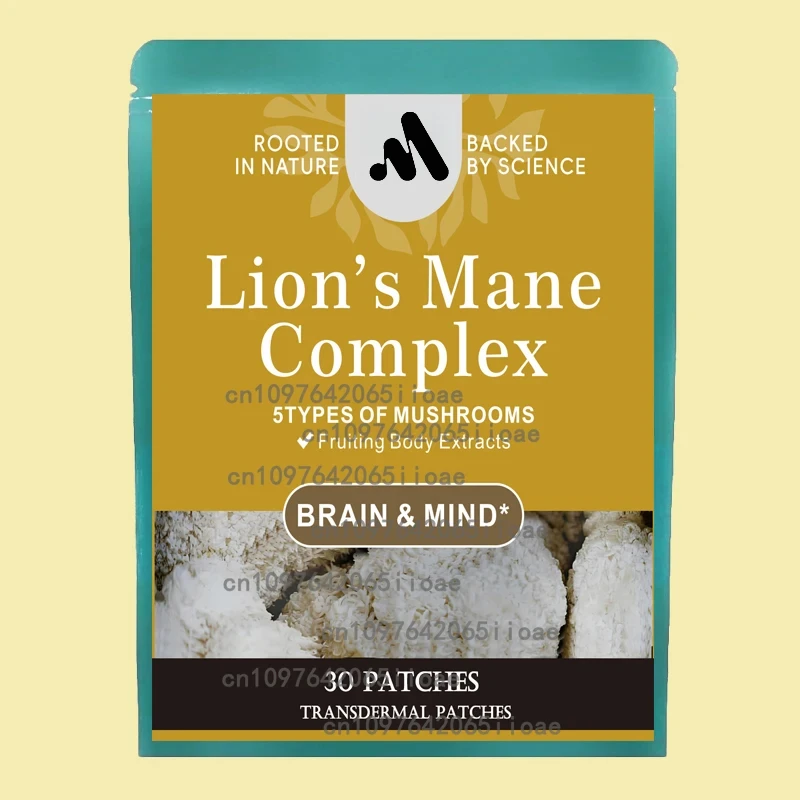 

30-летние патчи Lions Mane Mushroom Transdermal Patches способствуют близорукости, фокусиру и памятью