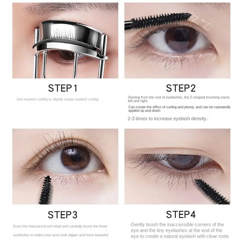 Vrouwen Party Stage Gebruik Oog Cosmetische Fijne Borstel Gekleurde Mascara Curling Dikke Wimpers Wimper Mascara Ultrafijne Mascara