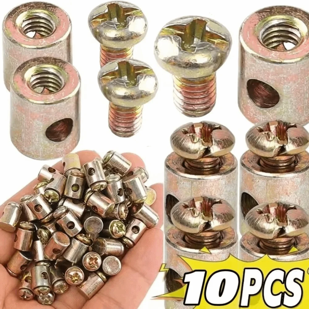 10PCS Cable Fixing Bolt Motorcycle Throttle Cable Clamp Snap Head Metal Cable Stopper Clamp Compact Structure Anti Slip