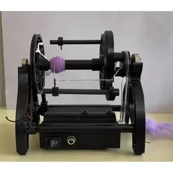 12V Electric Household Mini Spinning Wheel, Wool Spinning Fibre Spinning Wheel