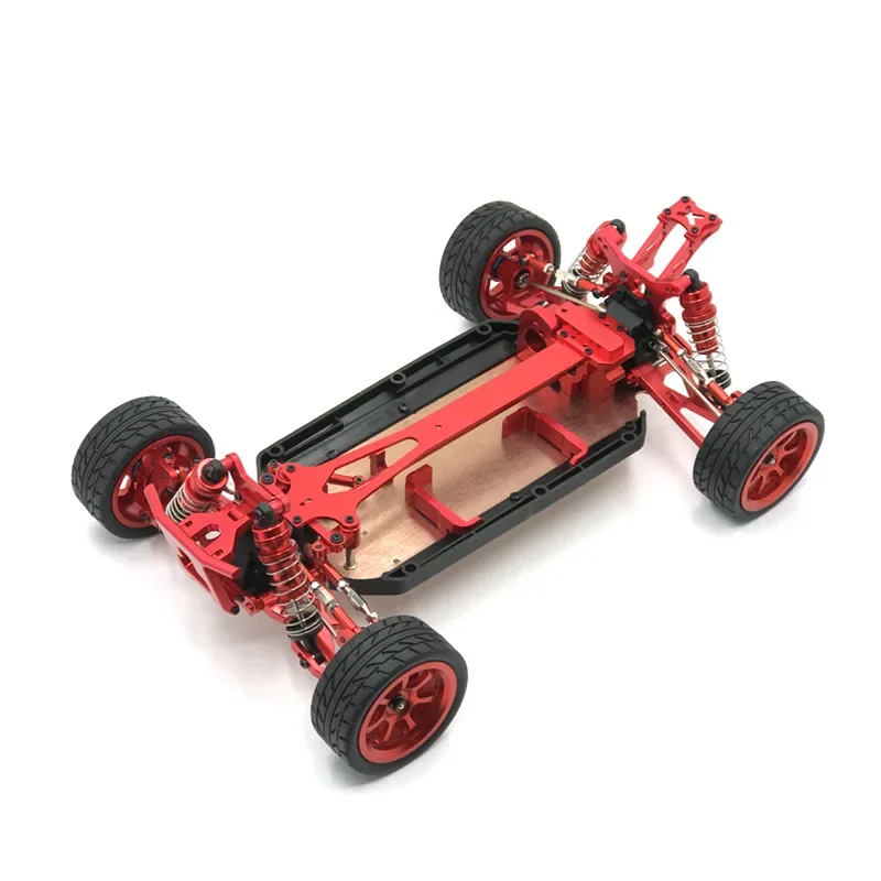 1/12 124017 124019 Remote control frame, metal upgrade frame, metal modification spare parts