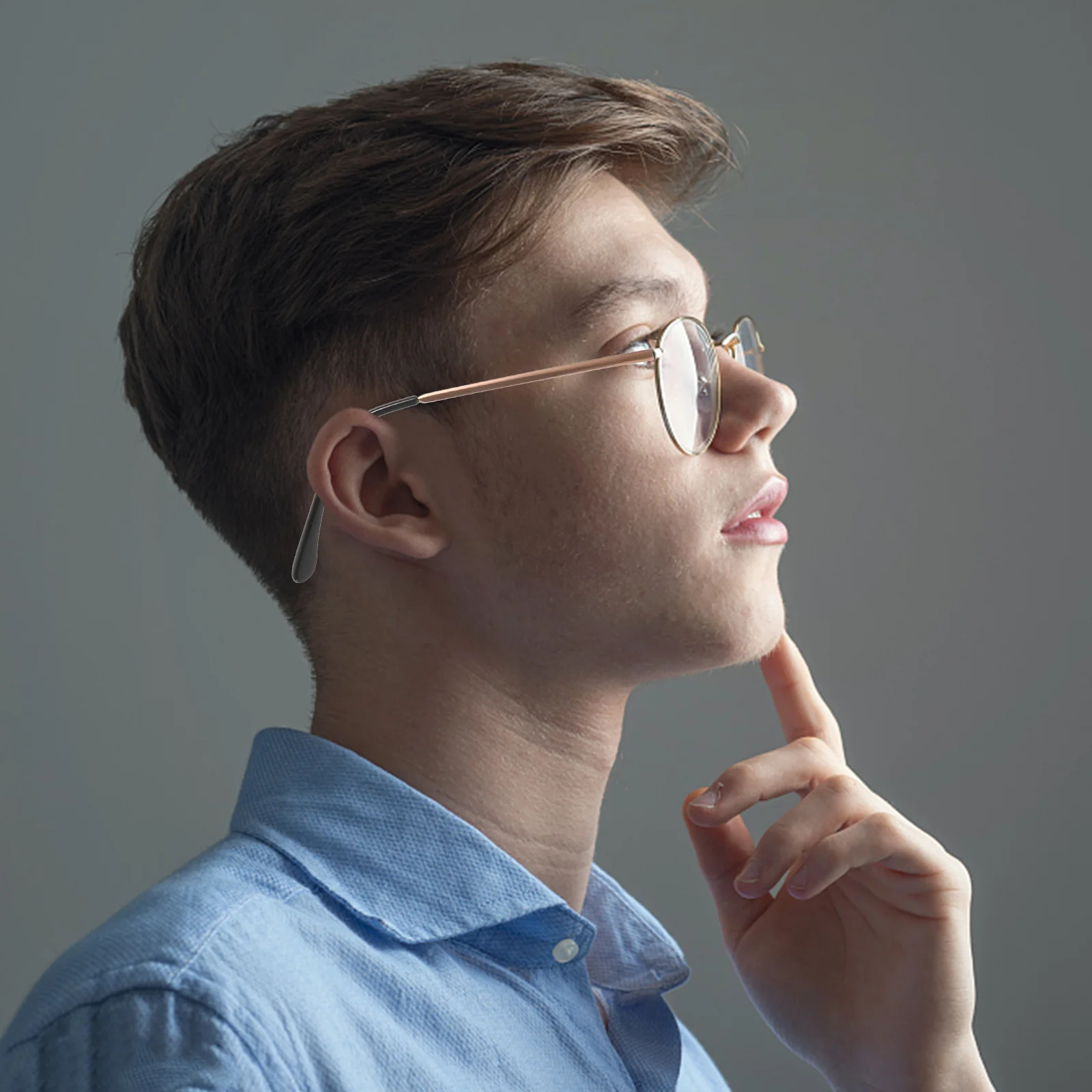 

1 Pair Universal Glasses Arm Replacement Temple Simple Design Easy Install Comfortable Wear Increased Edge Cutting Process