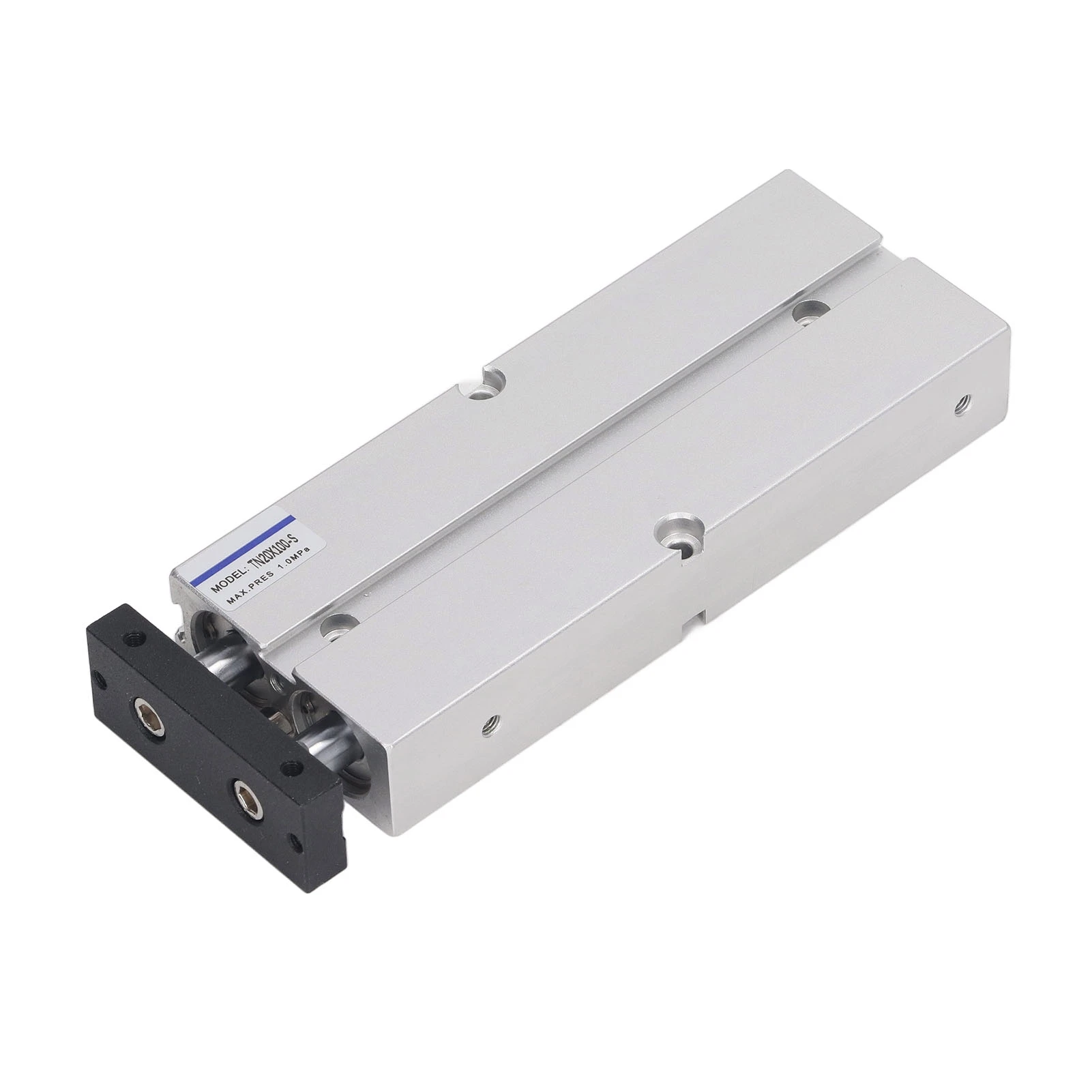 

Double Rod Double Acting Cylinder Aluminum Alloy 20mm Dia 100mm Stroke Compound Action Type Pneumatic Air Cylinder