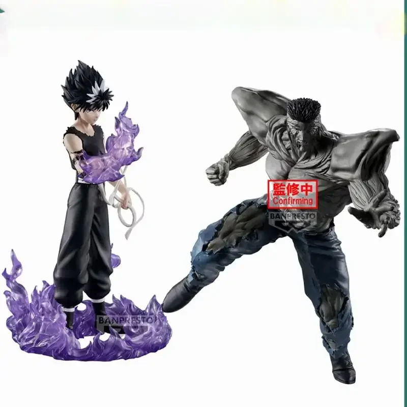 Bandai Figures Banpresto Yu Yu Hakusho Dark Tournament Hiei Younger Toguro PVC Figure Model Anime Desktop Ornament Doll Toy Gift