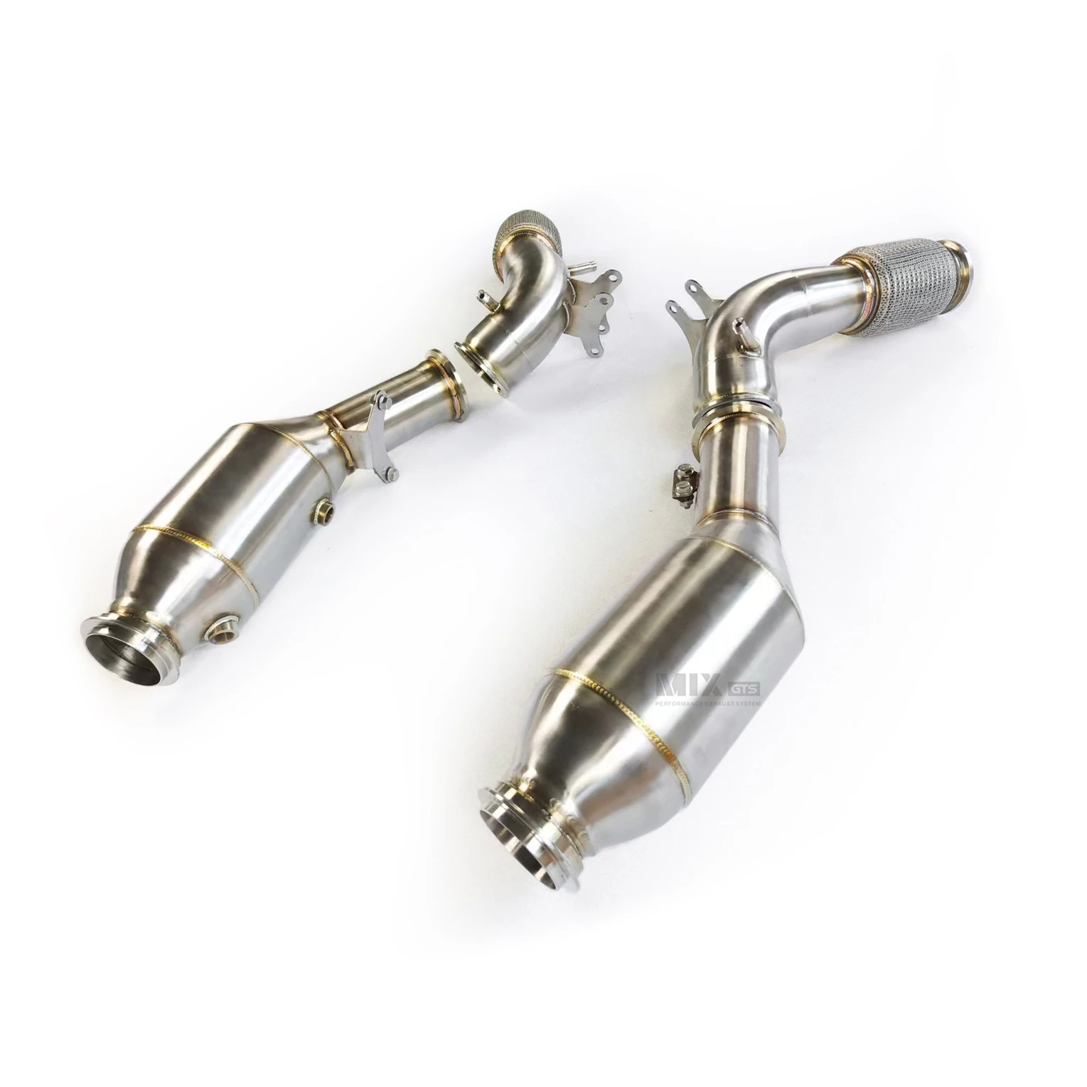 

Catless Exhaust Downpipe for Maserati MC20 3.0T 2014-2022 304 Stainless Steel High Performance exhaust downpipe