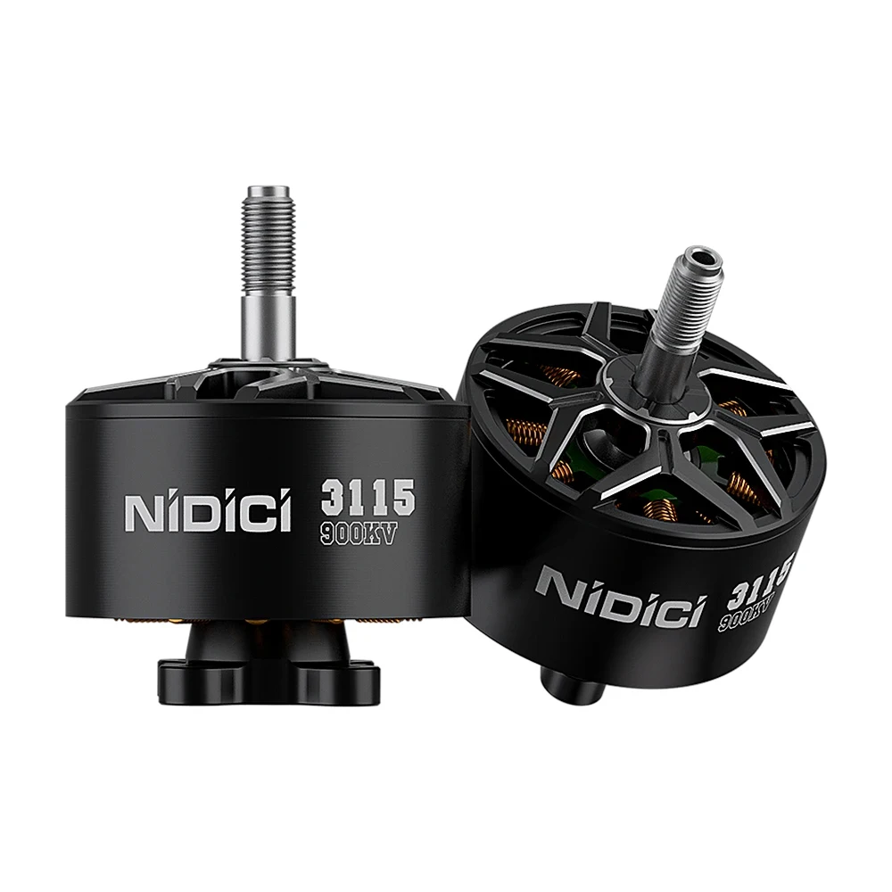 IFlight NIDICI 3115 900KV/1250KV Bürstenloser Motor 5 mm Welle Kompatibler 8-9-10 Zoll Propeller für RC FPV Drohne