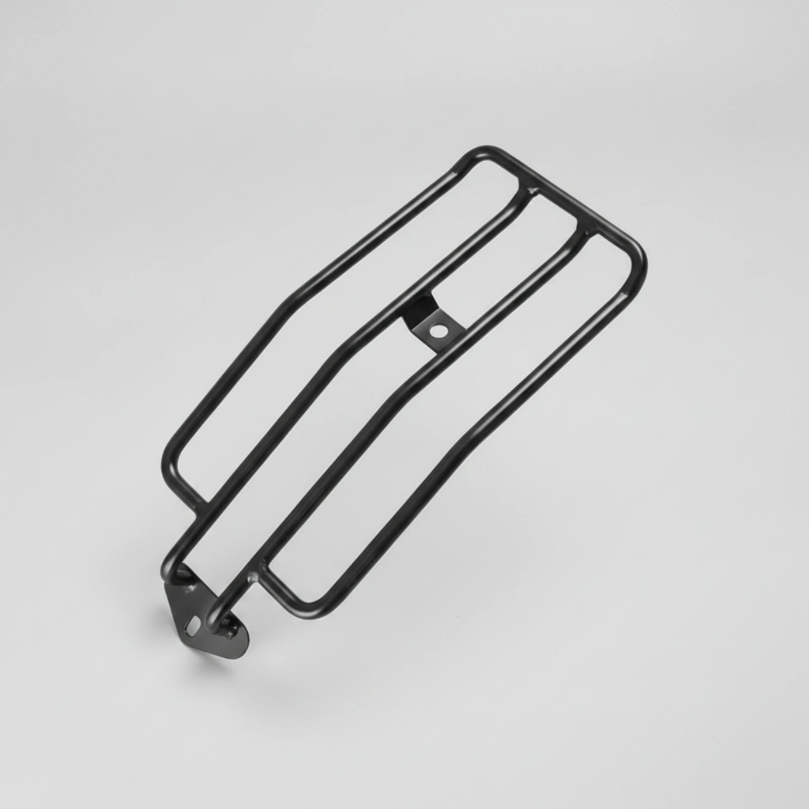 Motorcycle Rear Luggage Rack Metal Motorcycle Luggage Rack Cargo Carrier Cylindrical Long-Lasting for Motorcyclists, Motorcycles