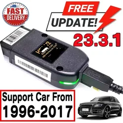 2024 VCDS Interface VCDSCAN HEX V2 VCDS VAG 23.3.1 Scanner Tools For AUDI Skoda Seat Multi-Language Car Autocom Diagnostics Tool