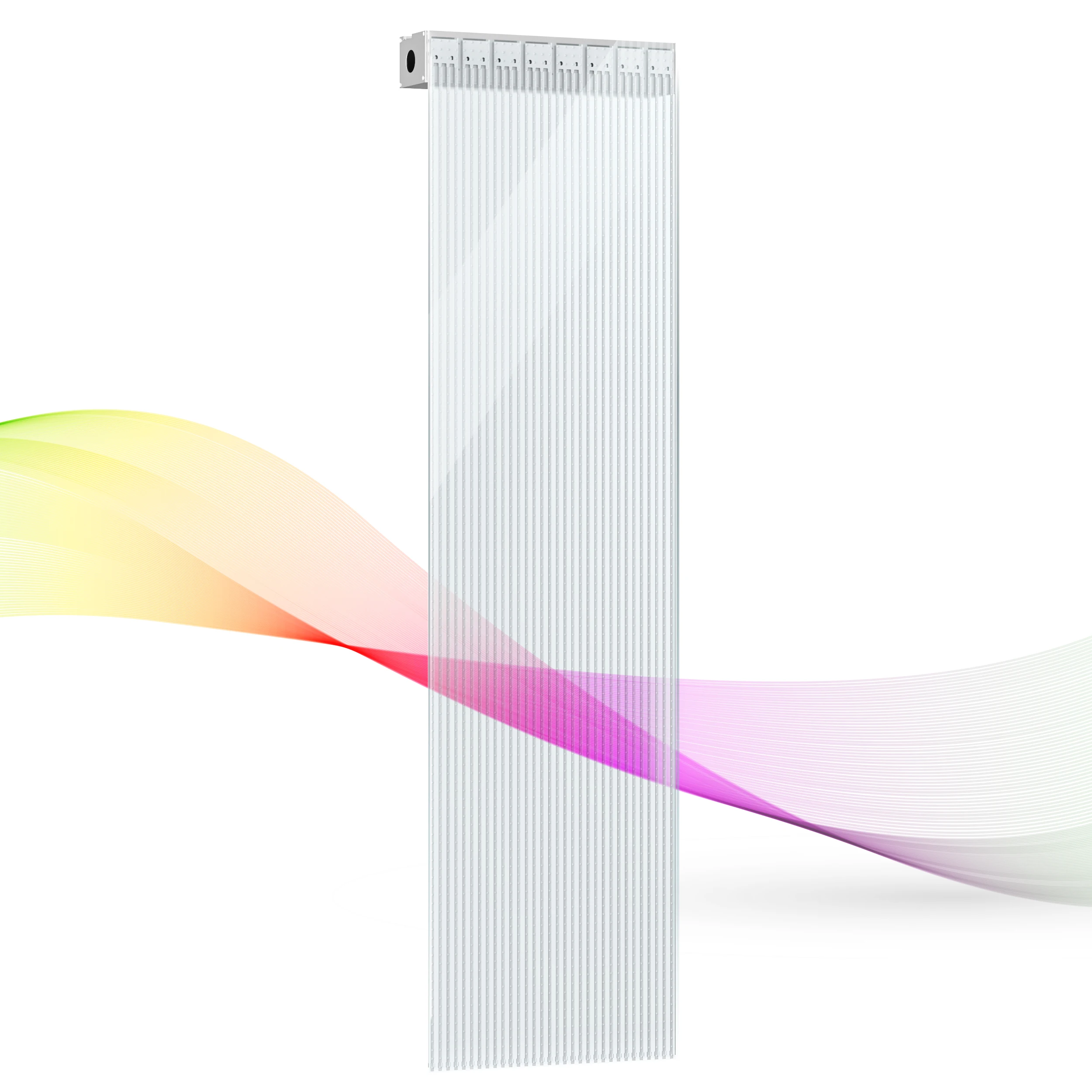 Customizable HD Transparent Film Customized Indoor/Outdoor Full Color LED Display Screen Thin Wall Video Wall