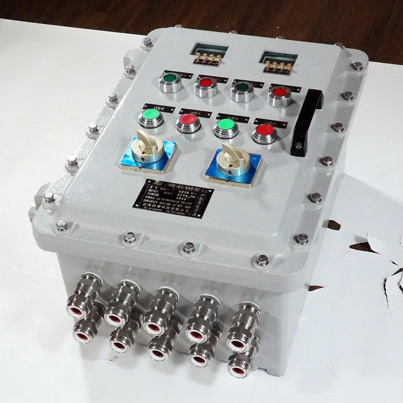 OEM Explosion-Proof Custom Built Lighting Box Enclosures For Hazardous Areas Explosion Proof Control Panel Enclosure