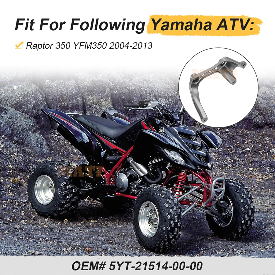M MATI Front Right Fender Brackets For Yamaha Raptor 350 YFM350 2004-2013