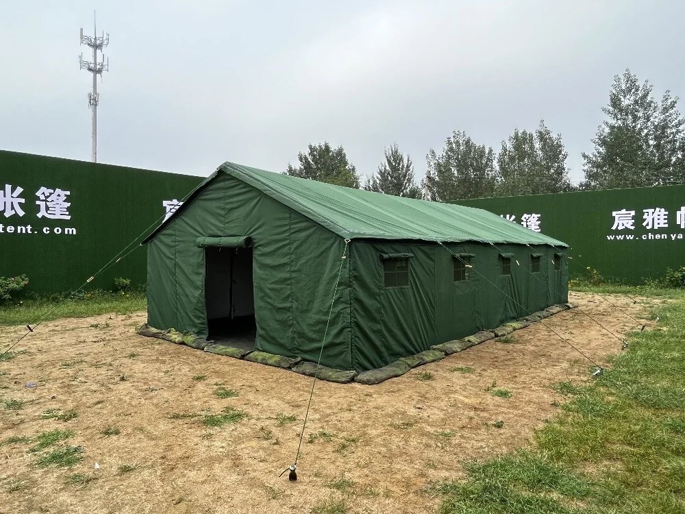خيمة تخييم شتوية كبيرة بإطار معدني من الصين للمأوى في البرية #2