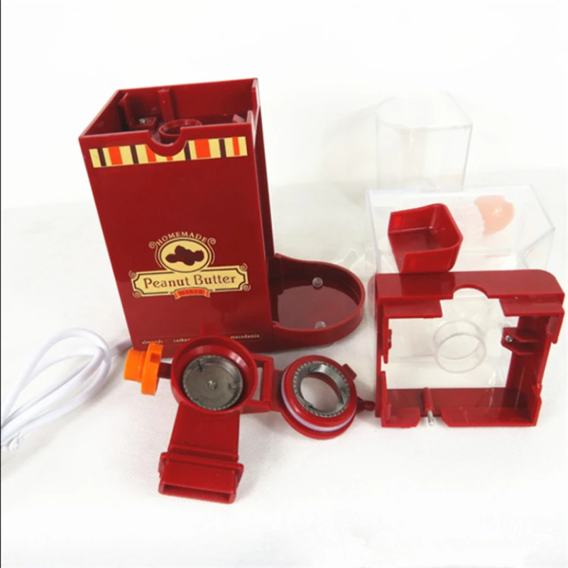 ไฟฟ้าเนยถั่วลิสงขนาดเล็กทำอาหารเครื่องบดในครัวเรือน Sesame Paste ไฟฟ้าอัตโนมัติ Refiner 220V